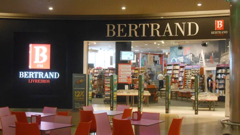 The Bertrand bookshop inside the Forum Coimbra shopping centre